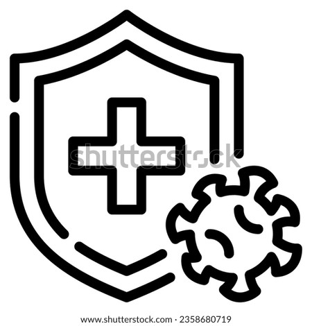 Immunity Boost icon Illustration for illustration web, app, infographic, etc