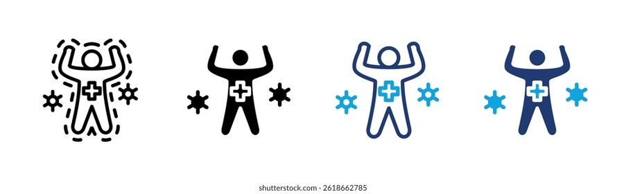 Immunity Icon Element For Design