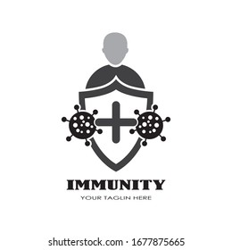 Immunization awareness month card or background. vector illustration.