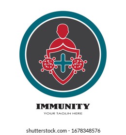 Immunization awareness month card or background. vector illustration.