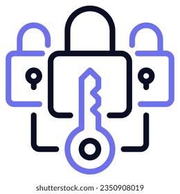 Icono de registros inmutables para uiux, infografía, etc