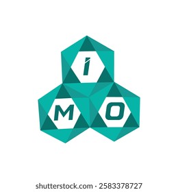 IMO creative minimalist letter logo. IMO unique vector initials alphabet letter logo design
