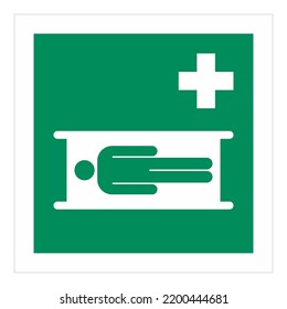 IMO Sign Marking Res A760 18 as amended ISO 17631 2002 Stretcher