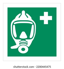 IMO Sign Marking Res A760 18 as amended ISO 17631 2002 Emergency Escape Breathing Device EEBD