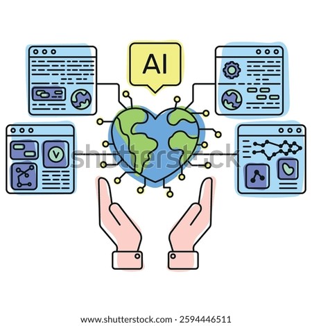 The Impact of AI on Technology the World and Society AI in Our Hands Helping People with AI