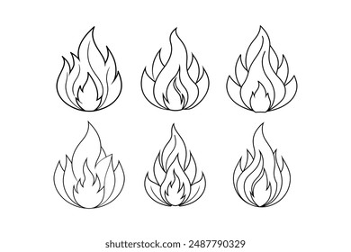 The Impact of Fire Silhouette Vector Images on Social Media Engagement