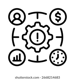 Elemento de icono de impacto para el diseño