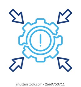 Elemento de icono de impacto para diseño