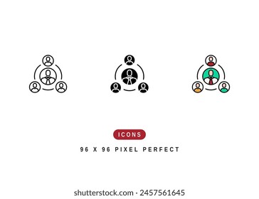 Impact Icon. Positive Mission Effect Pictogram Graphic Illustration. Isolated Simple Line Icon For Infographic, App and Web Button.