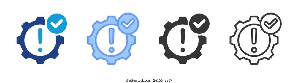 Impact icon set multiple style collection