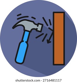 Icono de protección contra impactos Ilustración vectorial isométrica
