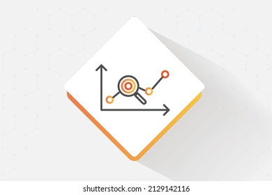 Impact Risk Assessments Icon Vector Design