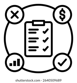 Impact Simple Vector Icon Collection