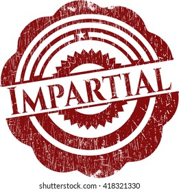 Impartial with rubber seal texture