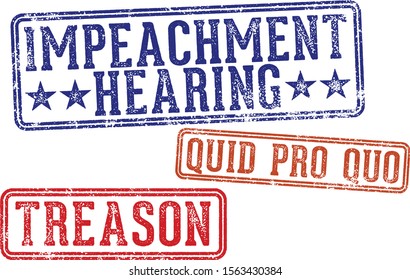 Impeachment Hearing and Quid Pro Quo Rubber Stamps