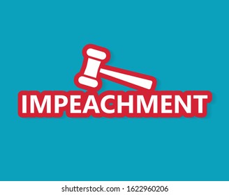 impeachment in United States concept- vector illustration