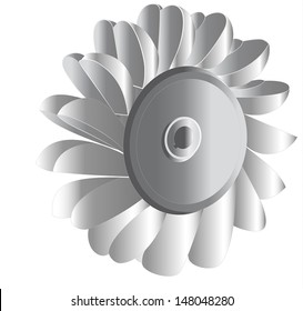 Impeller Pelton turbines 