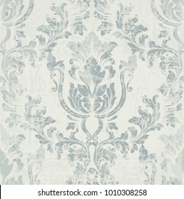 Imperial rococo pattern Vector ornament decor. Baroque background textures. Royal victorian trendy designs
