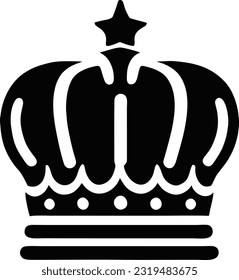 Imperial state crown of the UK, Imperial State Crowns used during the Coronation service and declaration of the King, Vector illustration 30