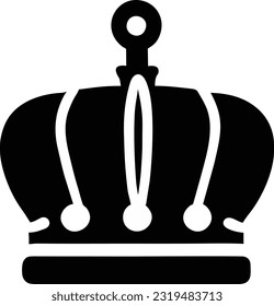 Imperial state crown of the UK, Imperial State Crowns used during the Coronation service and declaration of the King, Vector illustration 37