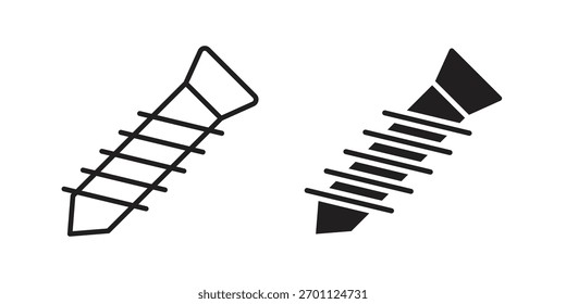 Colección de Vector de icono de accesorio de implante. ilustraciones de Vector de símbolo de stock