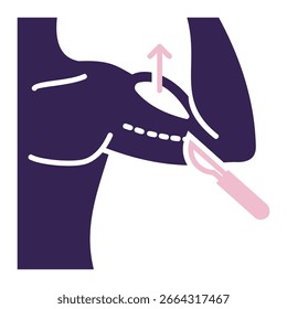 Implant Icon Element For Design