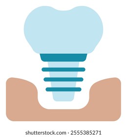 Implant icon for web, app, infographic, etc