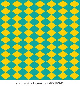 imple pest colour daimond pattern yellow background.