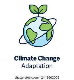 Implement climate change adaptation strategies to adapt to changing environmental conditions, mitigating the impacts of climate change and enhancing resilience.