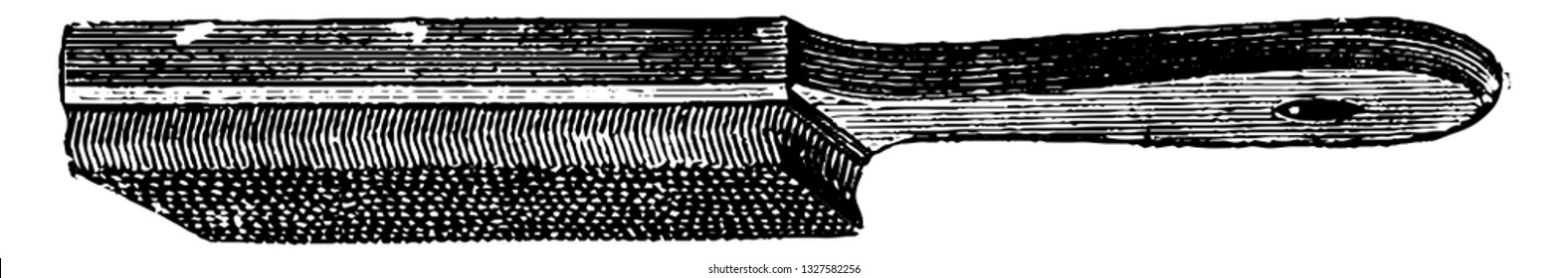 An implement with a handle and a block of bristles, hair, or wire, used especially for cleaning, applying a liquid or powder to a surface, or arranging the hair. Bicycle Accessories - 1900