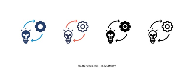 Implement Icon set multiple style collection