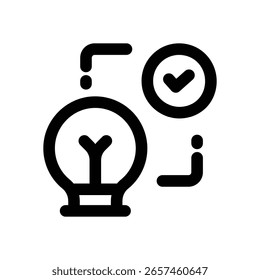 Icono de línea de implementación. Icono de Vector limpio y minimalista para Sitios web, App móviles, presentaciones y logotipos. Totalmente escalable y personalizable para cualquier proyecto.