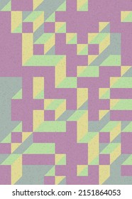Implementation of Edward Zajec’s “Il Cubo” from 1971. Essentially a Truchet tile set of 8 tiles and rules for placement art illustration
