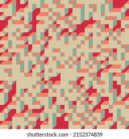 Implementation of Edward Zajec’s “Il Cubo” from 1971. Essentially a Truchet tile set of 8 tiles and rules for placement art illustration