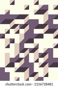 Implementation of Edward Zajec’s “Il Cubo” from 1971. Essentially a Truchet tile set of 8 tiles and rules for placement art illustration