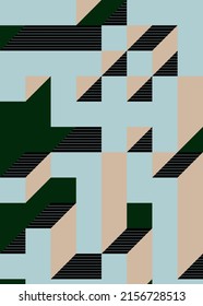 Implementation of Edward Zajec’s “Il Cubo” from 1971. Essentially a Truchet tile set of 8 tiles and rules for placement art illustration