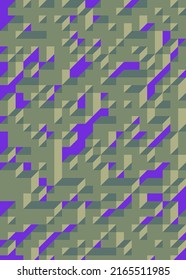 Implementation of Edward Zajec’s “Il Cubo” from 1971. Essentially a Truchet tile set of 8 tiles and rules for placement art illustration