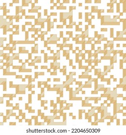 Implementación de "Il Cubo" de Edward Zajec desde 1971. Esencialmente un conjunto de mosaico de Truchet de 8 baldosas y reglas para la ilustración de arte de colocación