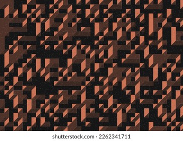 Implementación de "Il Cubo" de Edward Zajec desde 1971. Esencialmente un conjunto de mosaico de Truchet de 8 baldosas y reglas para la ilustración de arte de colocación