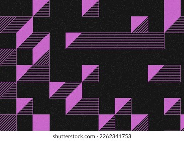 Implementation of Edward Zajec’s “Il Cubo” from 1971. Essentially a Truchet tile set of 8 tiles and rules for placement art illustration