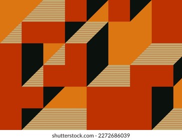 Implementation of Edward Zajec’s “Il Cubo” from 1971. Essentially a Truchet tile set of 8 tiles and rules for placement art illustration