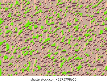 Implementation of Edward Zajec’s “Il Cubo” from 1971. Essentially a Truchet tile set of 8 tiles and rules for placement art illustration