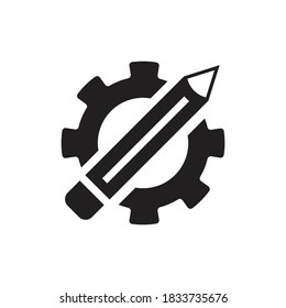 Implementation icon design isolated on white background