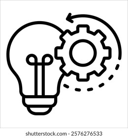 Implementation Icon Element For Design
