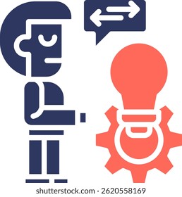 Implementation Icon Glyph Color Vector Illustration