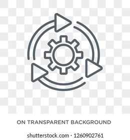 implementation icon. Trendy flat vector implementation icon on transparent background from general  collection. High quality filled implementation symbol use for web and mobile