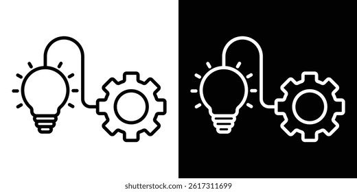Implementation icon vector for web and mobile app. Symbol isolated.
