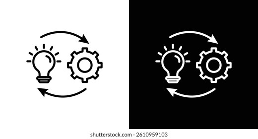 Implementation icon vectors for web design