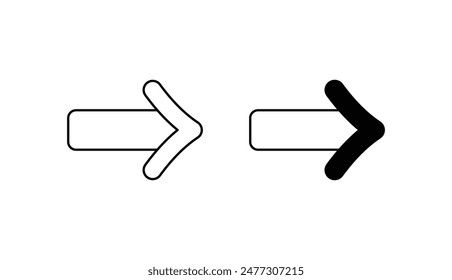 Implies icon design with white background stock illustration