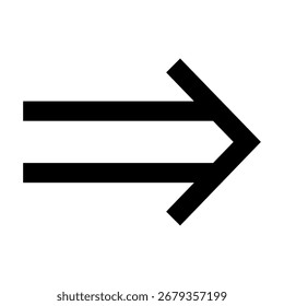 Implies symbol Mathematical. Vector image